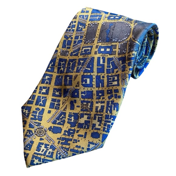 Civitas Washington 1998 Cityscape Silk Necktie - Picture 2 of 8